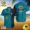 Jacksonville Jaguars NFL Logo Pattern Custom Hawaiian Shirt