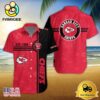 Kansas City Chiefs NFL Logo Pattern Custom Hawaiian Shirt