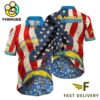Los Angeles Chargers American Flag Hawaiian Shirt
