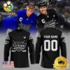 Los Angeles Kings LA Strong Black Custom Name Hockey Jersey