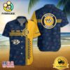Nashville Predators Nhl Logo Pattern Custom Hawaiian Shirt