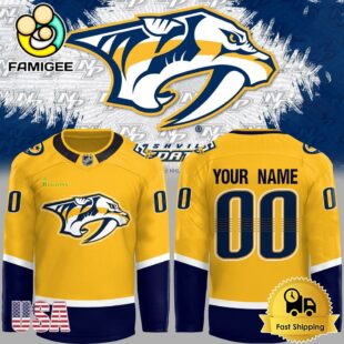 Nashville Predators Team Hockey Nhl Hockey Jersey