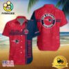 New England Patriots NFL Logo Pattern Custom Hawaiian Shirt