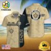 New Orleans Saints NFL Logo Pattern Custom Hawaiian Shirt