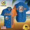 New York Islanders Nhl Logo Pattern Custom Hawaiian Shirt