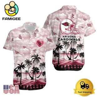 NFL Arizona Cardinals Coconut Palms Limited Edition Hawaiian Shirt
