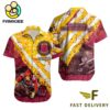 NFL Arizona Cardinals Football American Flag Mascot Custom Name Hawaiian Shirt