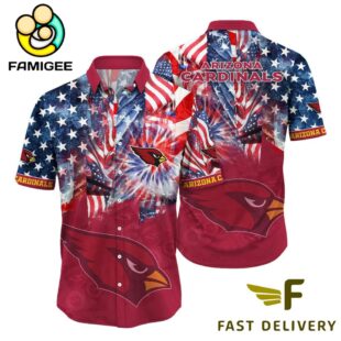 NFL Arizona Cardinals Independence Day Hawaiian Shirt