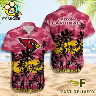 NFL Arizona Cardinals Logo Team Vintage Hawaiian Shirt
