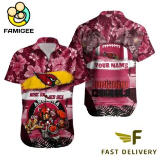 NFL Arizona Cardinals Mascot Football Hawaiian Shirt