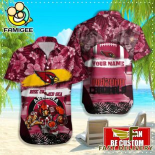 NFL Arizona Cardinals Mascot Football Hawaiian Shirt
