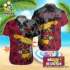 NFL Arizona Cardinals Retro Custom Name Hawaiian Shirts
