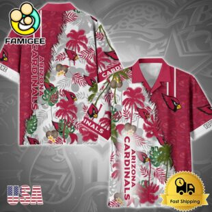 NFL Arizona Cardinals Tropical Style Custom Hawaiian Shirt