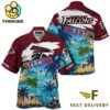 NFL Atlanta Falcons Hawaii Beach Custom Name Hawaiian Shirt
