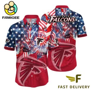 NFL Atlanta Falcons Independence Day Hawaiian Shirt