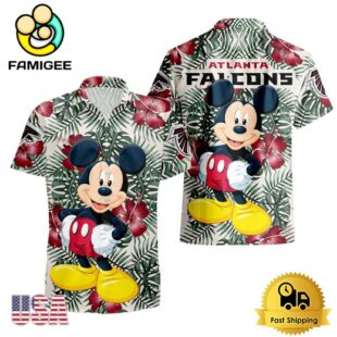NFL Atlanta Falcons Mickey Disney Limited Edition Hawaiian Shirt