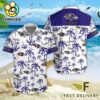 NFL Baltimore Ravens Coconut Logo Beach Hawaiian Shirt