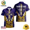 NFL Baltimore Ravens Man Of God Gift For Father's Day Hawaiian Shirt