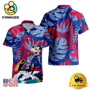 NFL Buffalo Bills Goofy Disney Limited Edition Hawaiian Shirt