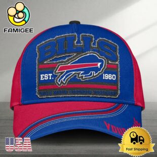 NFL Buffalo Bills Logo Team New Design Custom Embroidered Cap