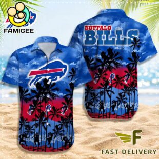 NFL Buffalo Bills Logo Team Vintage Hawaiian Shirt