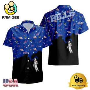 NFL Buffalo Bills Universal Astronaut Pattern Hawaiian Shirt