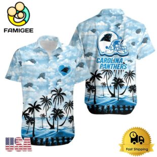 NFL Carolina Panthers Coconut Palms Limited Edition Hawaiian Shirt