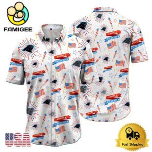 NFL Carolina Panthers Happy 4th Of July Hawaiian Shirt