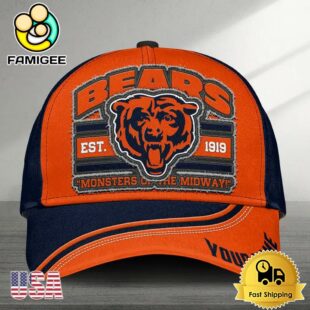 NFL Chicago Bears Logo Team New Design Custom Embroidered Cap