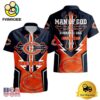 NFL Chicago Bears Man Of God Gift For Father's Day Hawaiian Shirt