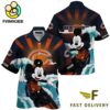 NFL Chicago Bears Mickey Mouse Surfing Custom Name Hawaiian Shirt