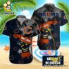 NFL Chicago Bears Retro Custom Name Hawaiian Shirts