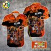 NFL Chicago Bears Warrior Mascot Custom Name Hawaiian Shirt