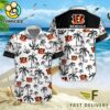 NFL Cincinnati Bengals Coconut Logo Beach Hawaiian Shirt