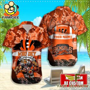 NFL Cincinnati Bengals Mascot Football Hawaiian Shirt