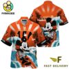 NFL Cincinnati Bengals Mickey Mouse Surfing Custom Name Hawaiian Shirt
