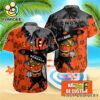 NFL Cincinnati Bengals Retro Custom Name Hawaiian Shirts