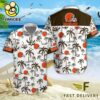 NFL Cleveland Browns Coconut Logo Beach Hawaiian Shirt