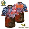 NFL Cleveland Browns Independence Day Hawaiian Shirt