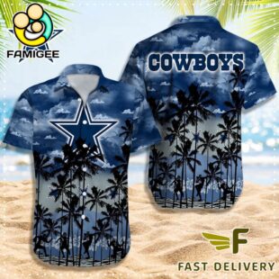 NFL Dallas Cowboys Logo Team Vintage Hawaiian Shirt