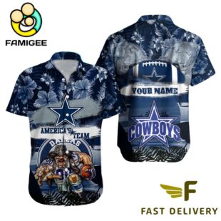 NFL Dallas Cowboys Mascot Football Hawaiian Shirt