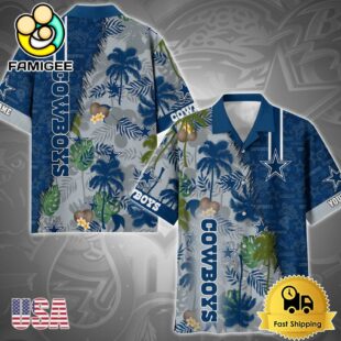 NFL Dallas Cowboys Tropical Style Custom Hawaiian Shirt