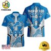 NFL Detroit Lions Man Of God Gift For Father's Day Hawaiian Shirt
