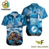 NFL Detroit Lions Mascot Football Hawaiian Shirt