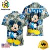 NFL Detroit Lions Mickey Disney Limited Edition Hawaiian Shirt