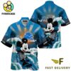 NFL Detroit Lions Mickey Mouse Surfing Custom Name Hawaiian Shirt