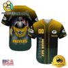 NFL Green Bay Packers And Metallica Tour 2025 Custom Baseball Jersey
