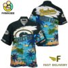 NFL Green Bay Packers Hawaii Beach Custom Name Hawaiian Shirt