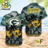 NFL Green Bay Packers Logo Team Vintage Hawaiian Shirt