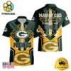 NFL Green Bay Packers Man Of God Gift For Father's Day Hawaiian Shirt